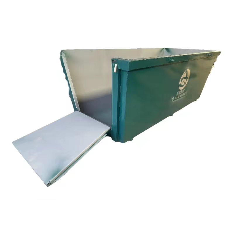 workshop - Front opening skip box