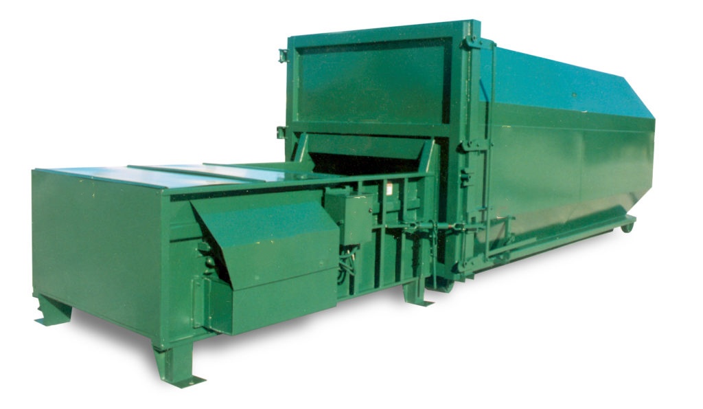 Spiral compactor with storage box