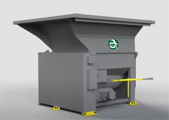 Community spiral garbage compactor