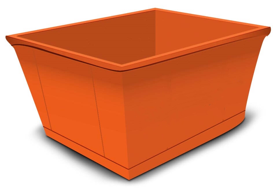 Small and simple garbage bin