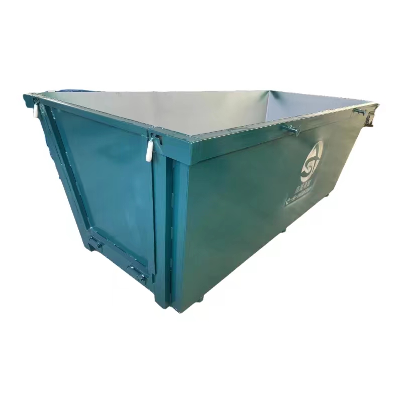 Front opening skip  container